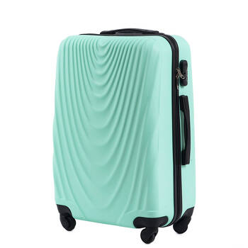 Średnia walizka 66L twarda M 304 zielony