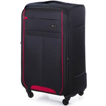 Bardzo duża lekka miękka walizka XL STL1311 czarny