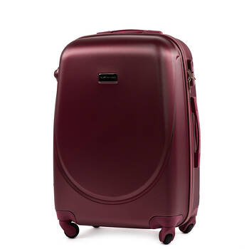 Średnia walizka 62L twarda M K310 burgund