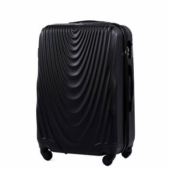 Średnia walizka 66L twarda M 304 czarny