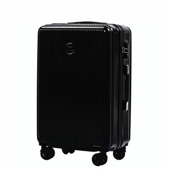 Średnia walizka twarda 57L z policarbonu PC565 czarny