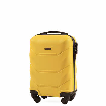 Niewielka kabinowa walizka twarda XS 147 yellow