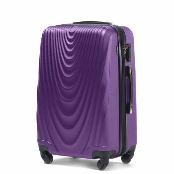 Średnia walizka 66L twarda 304 M purple
