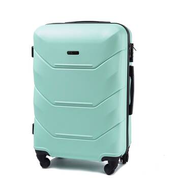 Średnia walizka 60L twarda 147 M zielony