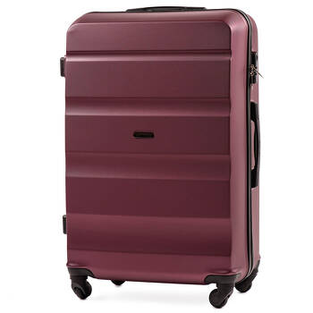 Duża walizka twarda L LOVEBIRD AT01 burgundy
