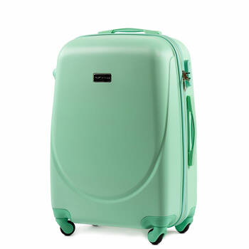 Średnia walizka 62L twarda M K310 zielony