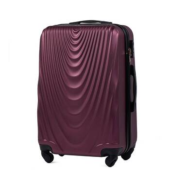 Średnia walizka 66L twarda M 304 burgundowy