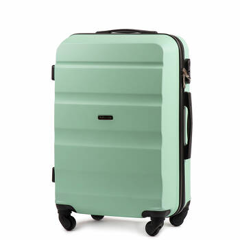 Średnia walizka 59L twarda M LOVEBIRD AT01 green
