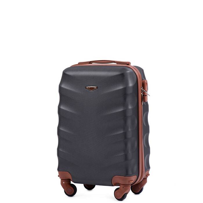 Niewielka kabinowa walizka twarda XS ALBATROSS 402 dark grey
