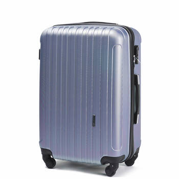 Średnia walizka twarda z poszerzeniem M 2011 fioletowy
