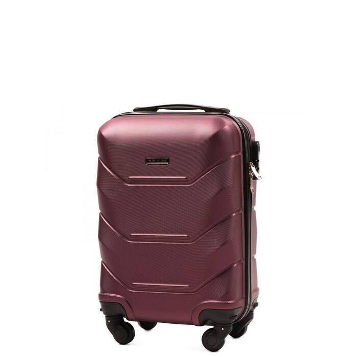 Niewielka kabinowa walizka twarda XS 147 burgundowy