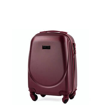 Niewielka kabinowa walizka twarda XS K310 burgundowy